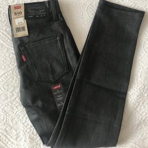 Boys levi’s gray jeans